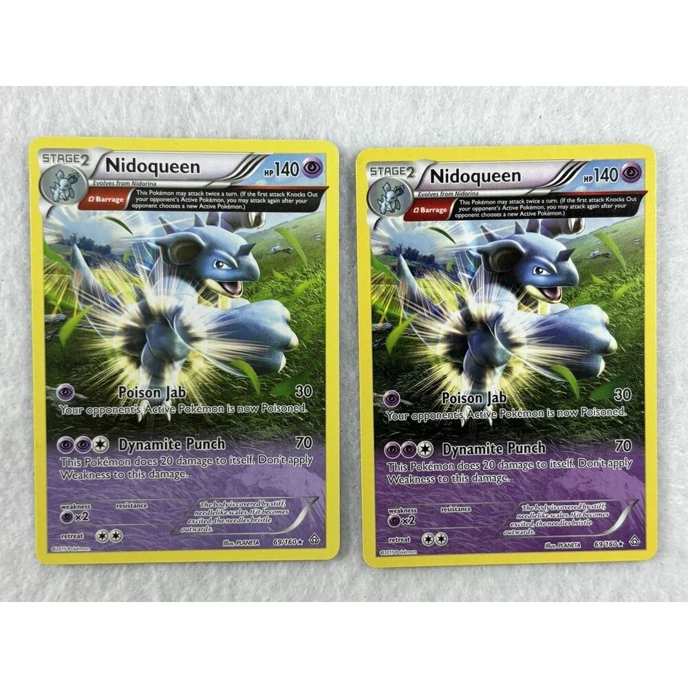 Pokémon TCG Lot of 14 XY Era Cards Reverse Holo Mystery Energy Nidoqueen Preowne